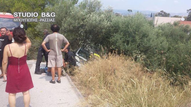 &Tau;&rho;&alpha;&upsilon;&mu;&alpha;&tau;&iota;&sigma;&mu;ό&sigmaf; &nu;&epsilon;&alpha;&rho;ή&sigmaf; &omicron;&delta;&eta;&gamma;&omicron;ύ &alpha;&pi;ό &epsilon;&kappa;&tau;&rho;&omicron;&pi;ή &alpha;&upsilon;&tau;&omicron;&kappa;&iota;&nu;ή&tau;&omicron;&upsilon; &sigma;&tau;&omicron; &Nu;&alpha;ύ&pi;&lambda;&iota;&omicron; (&epsilon;&iota;&kappa;ό&nu;&epsilon;&sigmaf;)