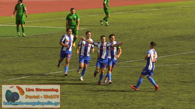 &Delta;ό&xi;&alpha; &Mu;&epsilon;&gamma;&alpha;&lambda;ό&pi;&omicron;&lambda;&eta;&sigmaf; - &Tau;&epsilon;&gamma;έ&alpha; 1-0 (&beta;ί&nu;&tau;&epsilon;&omicron; - &phi;&omega;&tau;&omicron;&gamma;&rho;&alpha;&phi;ί&epsilon;&sigmaf;)