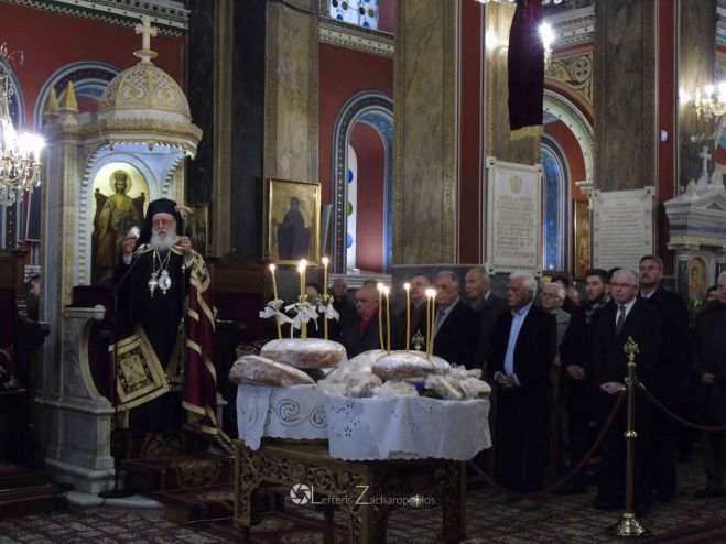 Η Τρίπολη γιορτάζει τη μνήμη του Αγίου Βασιλείου (εικόνες)