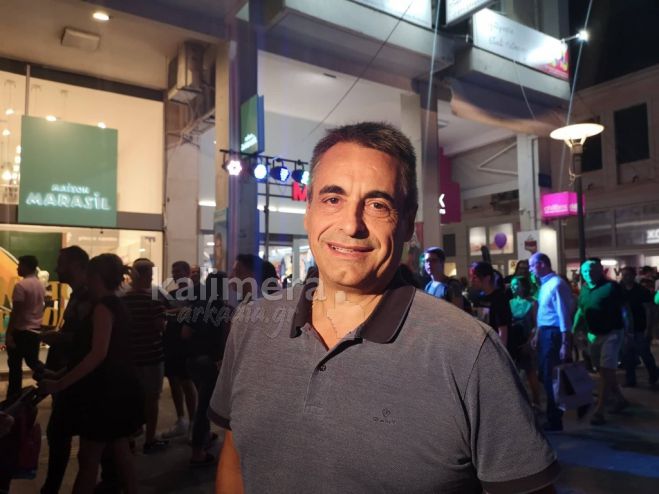&Tau;&zeta;&iota;&omicron;ύ&mu;&eta;&sigmaf;: &laquo;&Eta; &Lambda;&epsilon;&upsilon;&kappa;ή &Nu;ύ&chi;&tau;&alpha; &theta;&alpha; &sigma;&upsilon;&nu;&epsilon;&chi;&iota;&sigma;&tau;&epsilon;ί &kappa;&alpha;&iota; &theta;&alpha; &alpha;&nu;&alpha;&beta;&alpha;&theta;&mu;&iota;&sigma;&tau;&epsilon;ί. &Epsilon;&mu;&epsilon;ί&sigmaf; &delta;&epsilon;&nu; ή&rho;&theta;&alpha;&mu;&epsilon; &gamma;&iota;&alpha; &nu;&alpha; &gamma;&kappa;&rho;&epsilon;&mu;ί&sigma;&omicron;&upsilon;&mu;&epsilon;&raquo;! (vd)