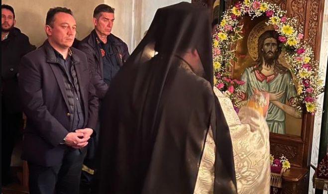 Μέγας Αρχιερατικός Εσπερινός στην ιστορική Μονή Κοιμήσεως Θεοτόκου «Μπούρα»