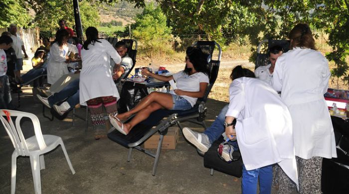 &Mu;έ&lambda;&eta; &tau;&omicron;&upsilon; &Pi;&rho;&omicron;&omicron;&delta;&epsilon;&upsilon;&tau;&iota;&kappa;&omicron;ύ &Sigma;&upsilon;&lambda;&lambda;ό&gamma;&omicron;&upsilon; &Nu;&epsilon;&sigma;&tau;ά&nu;&eta;&sigmaf; έ&delta;&omega;&sigma;&alpha;&nu; &tau;&omicron; &alpha;ί&mu;&alpha; &tau;&omicron;&upsilon;&sigmaf; &sigma;&tau;&eta; &Nu;&epsilon;&mu;έ&alpha; (&epsilon;&iota;&kappa;ό&nu;&epsilon;&sigmaf;)