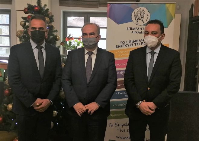Στο Επιμελητήριο ο αναπληρωτής υπουργός Ανάπτυξης: &quot;Η ΒΙΠΕ Τρίπολης χρειάζεται επέκταση, καθώς υπάρχει ζήτηση για επενδύσεις&quot;