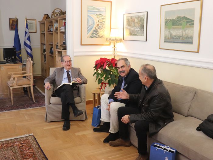 Στελέχη της ΔΕΘ – Helexpo στην Περιφέρεια Πελοποννήσου