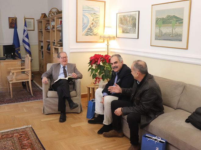 Στελέχη της ΔΕΘ – Helexpo στην Περιφέρεια Πελοποννήσου