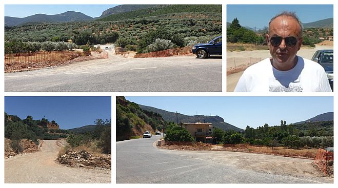 &quot;Τρίπολη - Άστρος&quot; | Βρέθηκε λύση - Η κυκλοφορία θα γίνεται από εργοταξιακό δρόμο στα κάτω Δολιανά (vd)