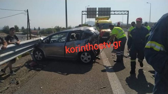 Η επίσημη ανακοίνωση της αστυνομίας για το τροχαίο δυστύχημα στην &quot;Αθηνών-Πατρών&quot;