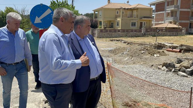 Κώστας Τζιούμης: «Προχωράμε έργα για την αντιπλημμυρική προστασία της πόλης μας και την αναβάθμιση του Βιολογικού Καθαρισμού»