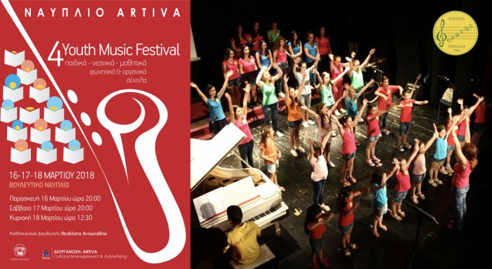 &Eta; &pi;&alpha;&iota;&delta;&iota;&kappa;ή &Chi;&omicron;&rho;&omega;&delta;ί&alpha; &laquo;&Omicron;&rho;&phi;έ&alpha;&sigmaf;&raquo; &Tau;&rho;ί&pi;&omicron;&lambda;&eta;&sigmaf;  &sigma;&tau;&omicron; 4&omicron; &Alpha;rtiva Youth Music Festival