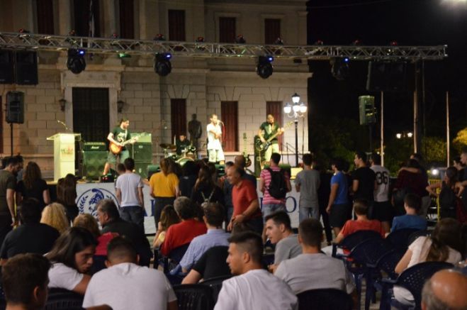 Με Ροκ έκλεισε το Φεστιβάλ Νέων στην Τρίπολη (vd)