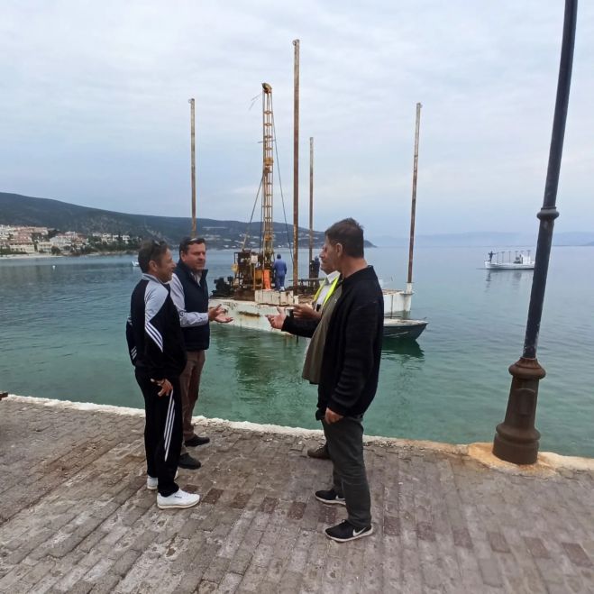 &Gamma;&epsilon;&omega;&tau;&epsilon;&chi;&nu;&iota;&kappa;ή έ&rho;&epsilon;&upsilon;&nu;&alpha; &sigma;&tau;&omicron; &lambda;&iota;&mu;ά&nu;&iota; &Xi;&eta;&rho;&omicron;&pi;&eta;&gamma;ά&delta;&omicron;&upsilon; (&epsilon;&iota;&kappa;ό&nu;&epsilon;&sigmaf;)