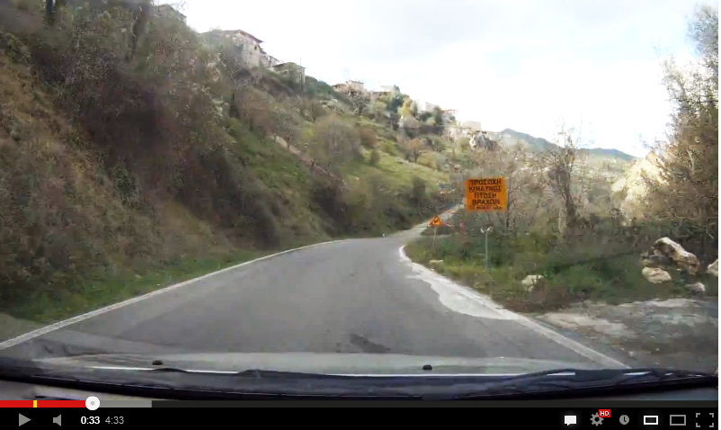 Video του Χρήστου Κιντή με τη διαδρομή «Δημητσάνα – Ζάτουνα»!