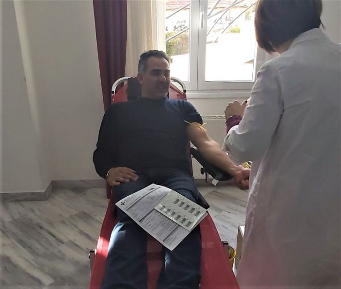 Αίμα για παιδιά με καρκίνο πρόσφερε ο Τρουπής του Επιμελητηρίου