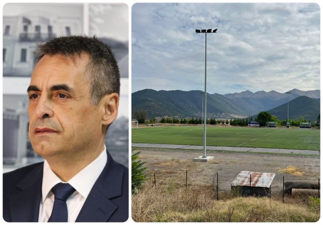 Ξεκίνησαν έργα στο γήπεδο Λεβιδίου | Τζιούμης: «Αναβαθμίζουμε ακόμα μια αθλητική υποδομή στον Δήμο Τρίπολης»