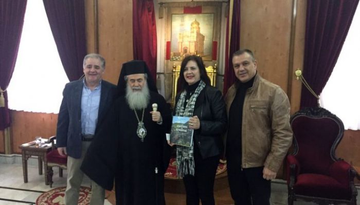 Αντιπροσωπεία της Περιφέρειας Πελοποννήσου στον Πατριάρχη Ιεροσολύμων