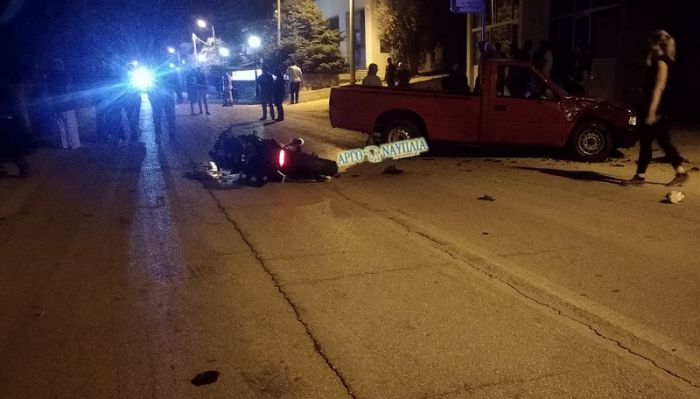 Τροχαίο δυστύχημα με θύμα 30χρονη κοπέλα στους Μύλους Αργολίδας (vd)
