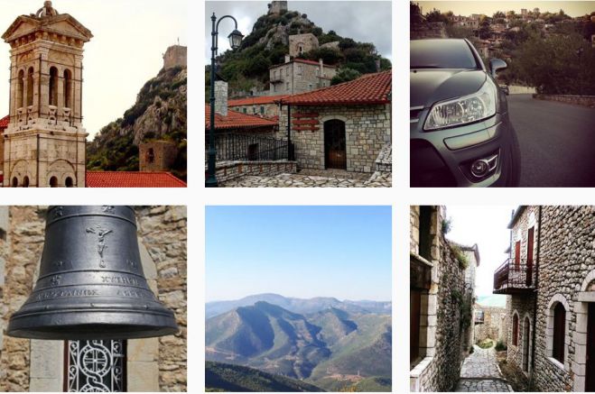 Το Instagram ... υποκλίνεται στην ομορφιά της Καρύταινας! (εικόνες)