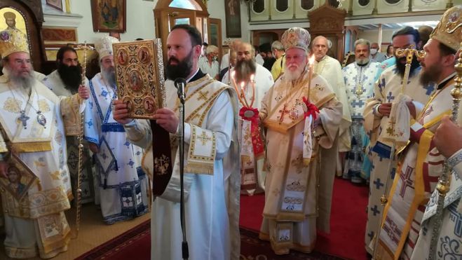 Πάπαρι Μαντινείας | Στη γενέτειρά του, γιόρτασε ο Μητροπολίτης Αλέξανδρος (εικόνες)