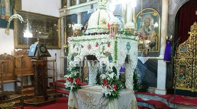 Ο υπέροχος Επιτάφιος του Μητροπολιτικού Ναού της Δημητσάνας! (εικόνες)