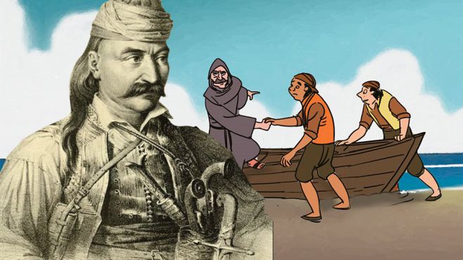 O &Theta;&epsilon;ό&delta;&omega;&rho;&omicron;&sigmaf; K&omicron;&lambda;&omicron;&kappa;&omicron;&tau;&rho;ώ&nu;&eta;&sigmaf; έ&gamma;&iota;&nu;&epsilon; &kappa;ό&mu;&iota;&kappa; &gamma;&iota;&alpha; &nu;&alpha; &tau;&alpha;&xi;&iota;&delta;έ&psi;&epsilon;&iota; &sigma;&tau;&omicron;&nu; &kappa;ό&sigma;&mu;&omicron;!