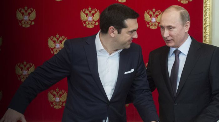 &Omicron;&lambda;ά&nu;&tau;: "&Omicron; &Pi;&omicron;ύ&tau;&iota;&nu; &mu;&omicron;ύ &epsilon;ί&pi;&epsilon; ό&tau;&iota; &omicron; &Tau;&sigma;ί&pi;&rho;&alpha;&sigmaf; ή&theta;&epsilon;&lambda;&epsilon; &nu;&alpha; &tau;&upsilon;&pi;ώ&sigma;&epsilon;&iota; &delta;&rho;&alpha;&chi;&mu;έ&sigmaf; &sigma;&tau;&eta; &Rho;&omega;&sigma;ί&alpha;!"