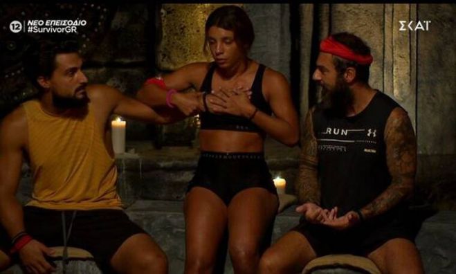 Survivor | &Alpha;&pi;&omicron;&chi;ώ&rho;&eta;&sigma;&epsilon; &omicron; &Tau;&rho;&iota;&alpha;&nu;&tau;ά&phi;&upsilon;&lambda;&lambda;&omicron;&sigmaf;!