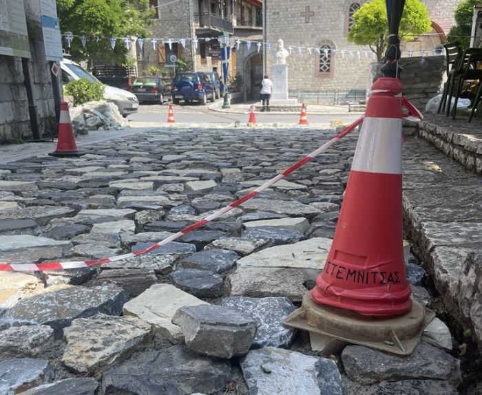 Στεμνίτσα | Ολοκληρώθηκε το έργο συντήρησης και αποκατάστασης της πλατείας και της κεντρικής οδού