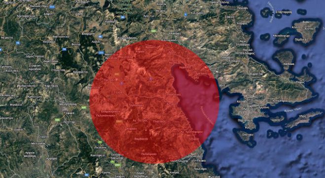Από που προέρχονταν οι εκρήξεις που αναστάτωσαν Αρκαδία και Αργολίδα