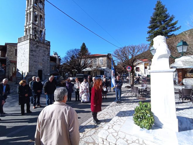 Μνημόσυνο Θεόδωρου Κολοκοτρώνη από τους τοπικούς φορείς της Στεμνίτσας (εικόνες - βίντεο)