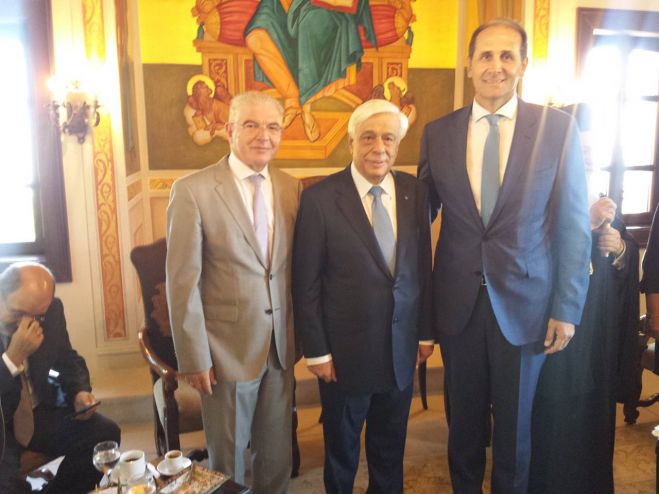 Στην Παναγία Σουμελά, μαζί με τον Πρόεδρο της Δημοκρατίας ο Ανδρέας Λυκουρέντζος