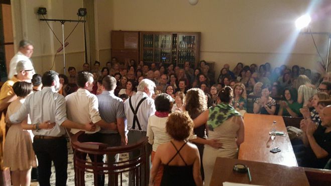 Τρίπολη - Θεατρική παράσταση μέσα σε αίθουσα του Δικαστηρίου! (εικόνες)