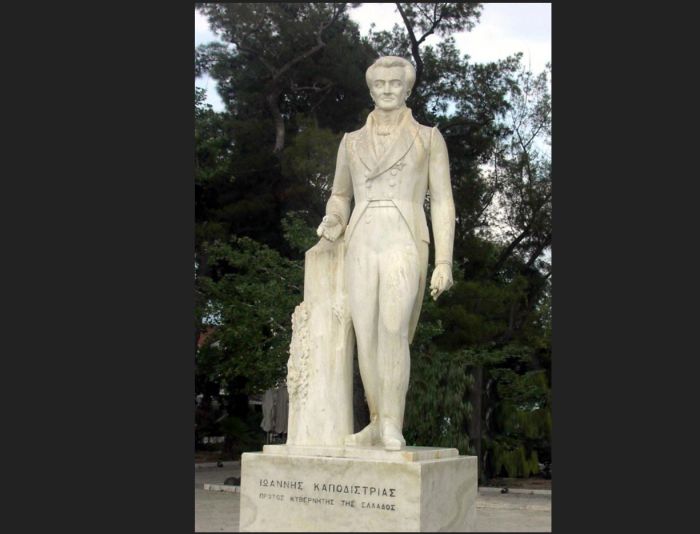Πρόταση να στηθεί ανδριάντας του Ιωάννη Καποδίστρια στην Τρίπολη