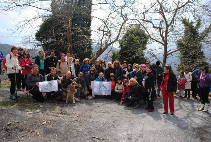 Πεζοπόροι από την Πετρούπολη περπάτησαν στα Λαγκάδια Γορτυνίας (εικόνες)!