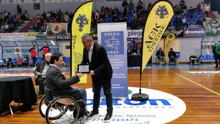 Τζιούμης: &quot;Ο Δήμος Τρίπολης καταβάλλει κάθε προσπάθεια ώστε να έχουν όλα τα άτομα με αναπηρία ίσες ευκαιρίες παντού&quot;