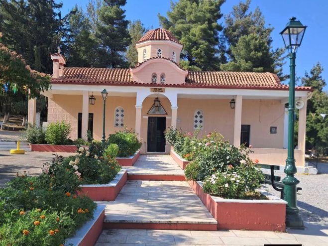 &Tau;&eta;&nu; &Delta;&epsilon;&upsilon;&tau;έ&rho;&alpha; &tau;&omicron;&upsilon; &Pi;ά&sigma;&chi;&alpha; &gamma;&iota;&omicron;&rho;&tau;ά&zeta;&epsilon;&iota; &tau;&omicron; &epsilon;&xi;&omega;&kappa;&kappa;&lambda;ή&sigma;&iota; &tau;&eta;&sigmaf; &Alpha;&gamma;ί&alpha;&sigmaf; &Tau;&rho;&iota;ά&delta;&alpha;&sigmaf; &sigma;&tau;&eta;&nu; &pi;&epsilon;&rho;&iota;&omicron;&chi;ή &Sigma;έ&chi;&iota;