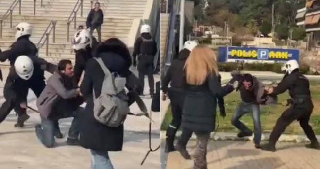 «Με χτύπησαν με ανάποδο μεταλλικό κλομπ στο κεφάλι» καταγγέλλει ο 29χρονος Αλέξανδρος για την αστυνομική βία στη Ν. Σμύρνη