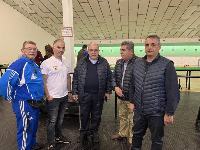 Σκοπευτικοί αγώνες | Τζιούμης: «Στόχος μας να αναβαθμίσουμε όλες τις αθλητικές εγκαταστάσεις του Δήμου Τρίπολης»
