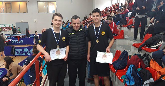 Επιτυχίες πανελλήνιας εμβέλειας για το ping pong της ΑΕΚ Τρίπολης!