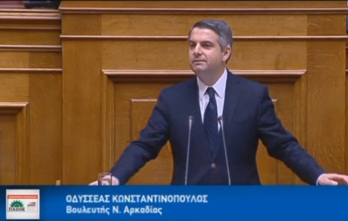 Οδυσσέας: «Το ΠΑΣΟΚ στα εθνικά θέματα φορά τη φανέλα της Εθνικής Ελλάδος»!