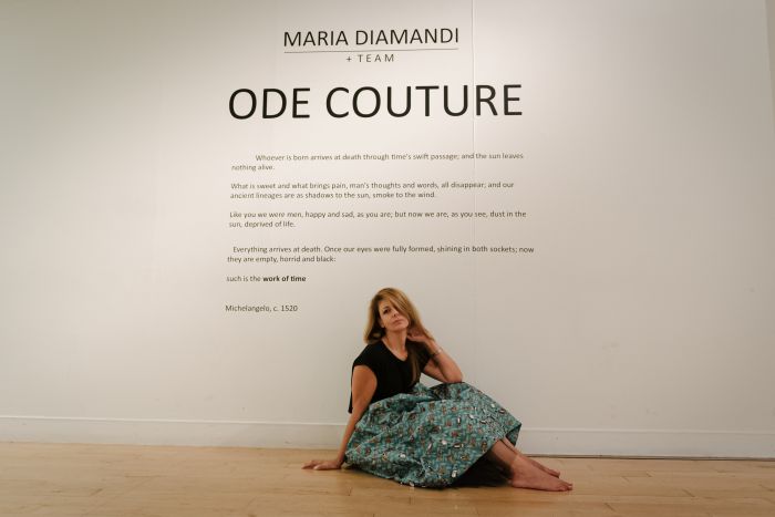 Η Μαρία Διαμάντη και η ομάδα της &quot;συνέθεσαν&quot; μια &#039;&#039;Ωδή στη ραπτική&#039;&#039; ... στο Μουσείο Μπενάκη!