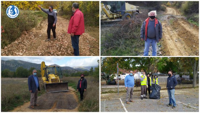 Μηχανήματα έργου σε κάθε γωνιά του Δήμου Τρίπολης! (εικόνες)