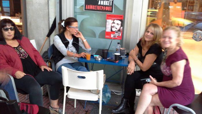 Για 9η ημέρα συνεχίζεται η απεργία πείνας τεσσάρων δημοσιογράφων στην Αθήνα