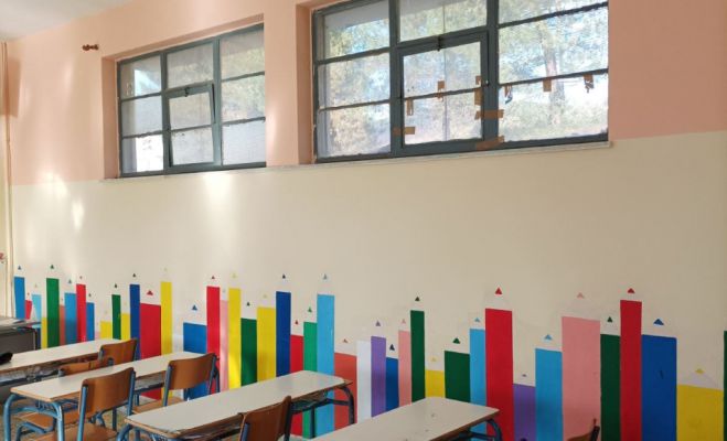 Δήμος Τρίπολης | Αποκαταστάθηκαν φθορές σε αίθουσες του 1ου Γυμνασίου και 1ου Λυκείου (εικόνες)