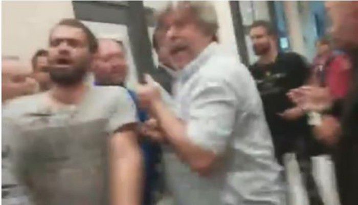 Προπηλάκισαν τον γραμματέα του ΣΥΡΙΖΑ στην Κρήτη (vd)