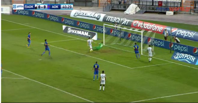 Οι αποκρούσεις του Νίκου Γιαννακόπουλου στο &quot;ΠΑΟΚ - Κέρκυρα&quot; (vd)