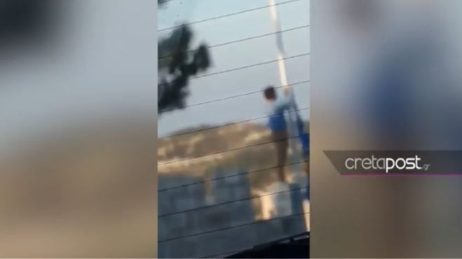 Ηράκλειο | Αλβανοί κατέβασαν και έκλεψαν την Ελληνική σημαία