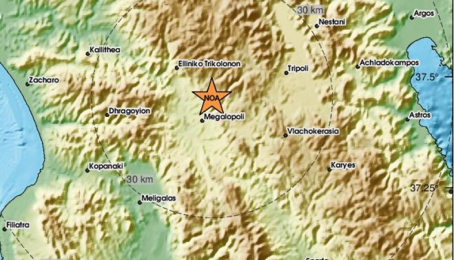 &Sigma;&epsilon;&iota;&sigma;&mu;ό&sigmaf; 4.1 &Rho;ί&chi;&tau;&epsilon;&rho; &kappa;&omicron;&nu;&tau;ά &sigma;&tau;&eta;&nu; &Mu;&epsilon;&gamma;&alpha;&lambda;ό&pi;&omicron;&lambda;&eta;