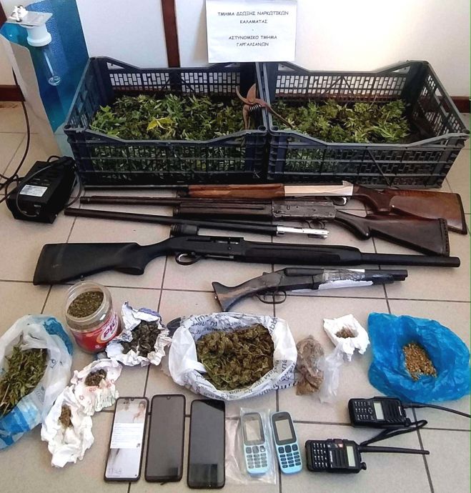 Αστυνομικός σκύλος βοήθησε να εντοπιστούν ναρκωτικές ουσίες στην Μεσσηνία