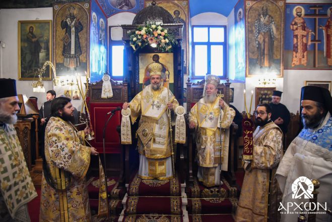 &Eta; &pi;&rho;ώ&tau;&eta; &Theta;&epsilon;ί&alpha; &Lambda;&epsilon;&iota;&tau;&omicron;&upsilon;&rho;&gamma;ί&alpha; &tau;&omicron;&upsilon; &Mu;&eta;&tau;&rho;&omicron;&pi;&omicron;&lambda;ί&tau;&eta; &Gamma;ό&rho;&tau;&upsilon;&nu;&omicron;&sigmaf; &Nu;&iota;&kappa;&eta;&phi;ό&rho;&omicron;&upsilon; &sigma;&tau;&eta; &Delta;&eta;&mu;&eta;&tau;&sigma;ά&nu;&alpha;