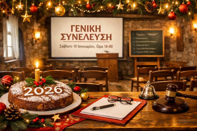 &Tau;&alpha;&kappa;&tau;&iota;&kappa;ή &Gamma;&epsilon;&nu;&iota;&kappa;ή &Sigma;&upsilon;&nu;έ&lambda;&epsilon;&upsilon;&sigma;&eta; &tau;&omicron;&upsilon; &Sigma;&upsilon;&lambda;&lambda;ό&gamma;&omicron;&upsilon; &Alpha;&rho;&alpha;&chi;&alpha;&mu;&eta;&tau;&iota;&omega;&tau;ώ&nu; "&Eta; &Mu;&epsilon;&tau;&alpha;&mu;ό&rho;&phi;&omega;&sigma;&eta; &tau;&omicron;&upsilon; &Sigma;&omega;&tau;ή&rho;&omicron;&sigmaf;"